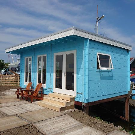 Waterhuisjes Op De Pier Van Lauwersmeerplezier! Лауэрсог Экстерьер фото